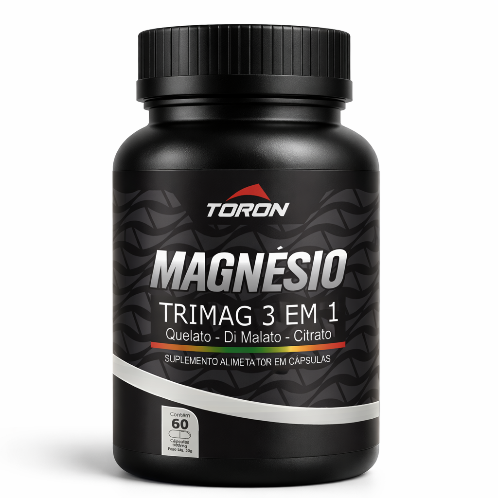 Magnésio 3 em 1 60 Cápsulas